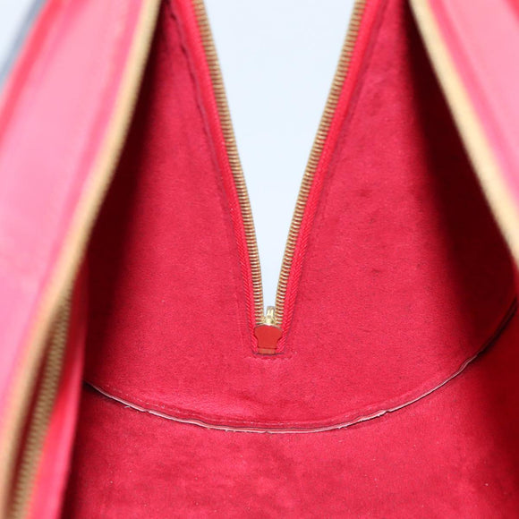 LOUIS VUITTON Epi Solferino Shoulder Bag Red M42867 LV Auth 104198