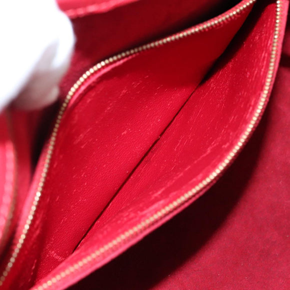 LOUIS VUITTON Epi Solferino Shoulder Bag Red M42867 LV Auth 104198