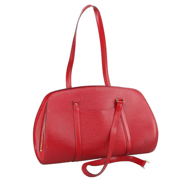LOUIS VUITTON Epi Solferino Shoulder Bag Red M42867 LV Auth 104198