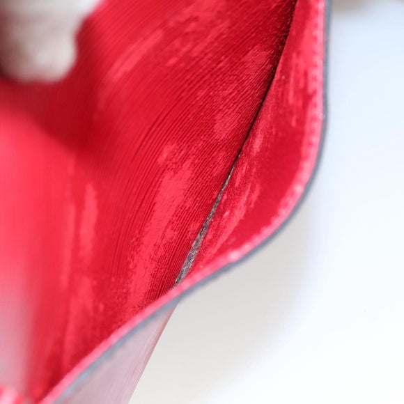 LOUIS VUITTON Epi Solferino Shoulder Bag Red M42867 LV Auth 104198