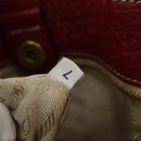 PRADA Chain Tote Bag Canvas Beige Gold Auth 104231-12