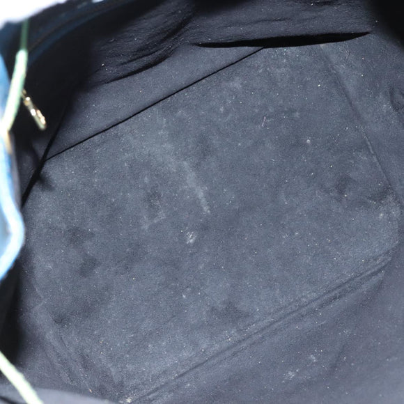 LOUIS VUITTON Epi Noe Shoulder Bag Bicolor Green Blue M44044 LV Auth 104232