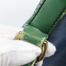 LOUIS VUITTON Epi Noe Schoudertas Tweekleurig Groen Blauw M44044 LV Auth 104232-25