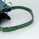 LOUIS VUITTON Epi Noe Shoulder Bag Bicolor Green Blue M44044 LV Auth 104232-7