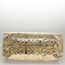 LOUIS VUITTON Monogram Miroir Keepall 55 Boston Bag Gold LV Auth 104239S-5