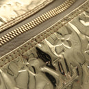 LOUIS VUITTON Monogram Miroir Keepall 55 Boston Bag Gold LV Auth 104239S-8