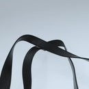 CELINE Macadam Canvas Shoulder Bag PVC Leather Black Gold Auth 104249-8