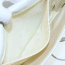 CELINE Macadam Canvas Shoulder Bag White Auth 104252-21