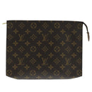 LOUIS VUITTON Monogram Poche Toilette 26 Pouch M47542 LV Auth 104280-13