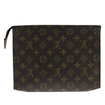 LOUIS VUITTON Monogram Poche Toilette 26 Pouch M47542 LV Auth 104280 - 0