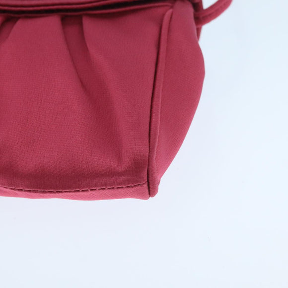 CELINE Shoulder Bag Nylon Purple Auth 104285V