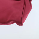 CELINE Shoulder Bag Nylon Purple Auth 104285V-16