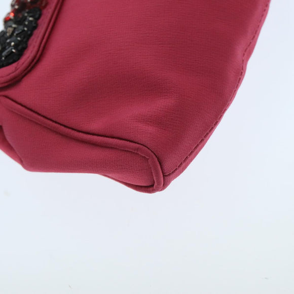 CELINE Shoulder Bag Nylon Purple Auth 104285V