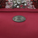 CELINE Shoulder Bag Nylon Purple Auth 104285V-17