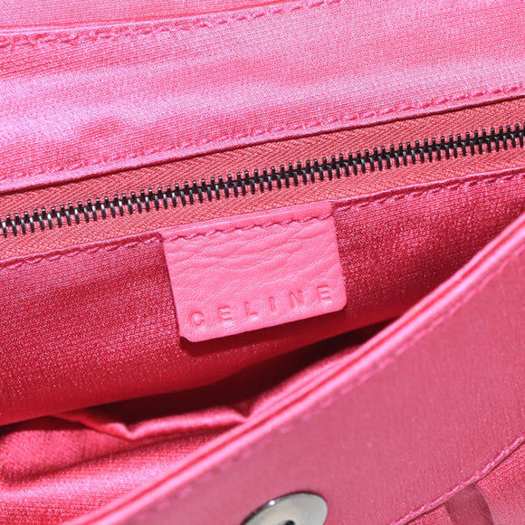 CELINE Shoulder Bag Nylon Purple Auth 104285V