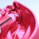 CELINE Shoulder Bag Nylon Purple Auth 104285V-19