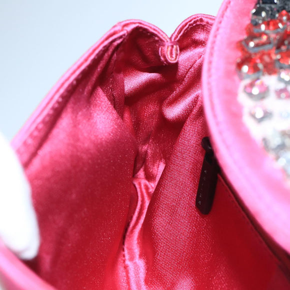 CELINE Shoulder Bag Nylon Purple Auth 104285V