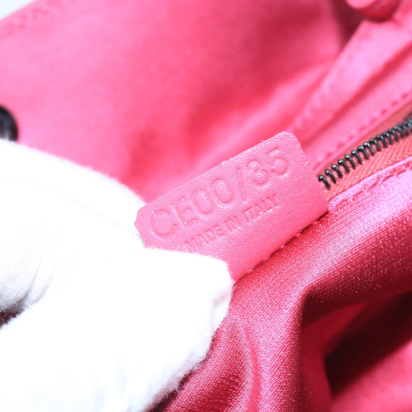 CELINE Shoulder Bag Nylon Purple Auth 104285V