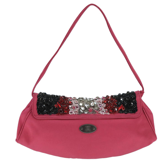 CELINE Shoulder Bag Nylon Purple Auth 104285V