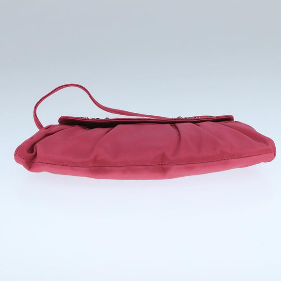 CELINE Shoulder Bag Nylon Purple Auth 104285V