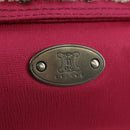 CELINE Shoulder Bag Nylon Purple Auth 104285V-15