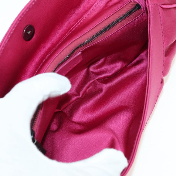 CELINE Shoulder Bag Nylon Purple Auth 104285V