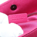 CELINE Shoulder Bag Nylon Purple Auth 104285V-22