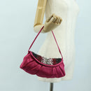 CELINE Shoulder Bag Nylon Purple Auth 104285V-23