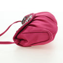 CELINE Shoulder Bag Nylon Purple Auth 104285V-5