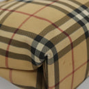 BURBERRY Nova Check Tote Bag PVC Beige Auth 104293-9