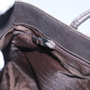 BURBERRY Nova Check Tote Bag PVC Beige Auth 104293-20