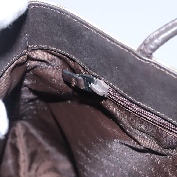 BURBERRY Nova Check Tote Bag PVC Beige Auth 104293