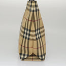 BURBERRY Nova Check Tote Bag PVC Beige Auth 104293-3