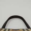 BURBERRY Nova Check Tote Bag PVC Beige Auth 104293-8