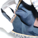 Christian Dior Trotter Canvas Waist bag Navy Silver Auth 104311-23