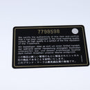 CHANEL Vanity Chain Wild Stitch Pouch Cotton White CC Auth 104339AV-23