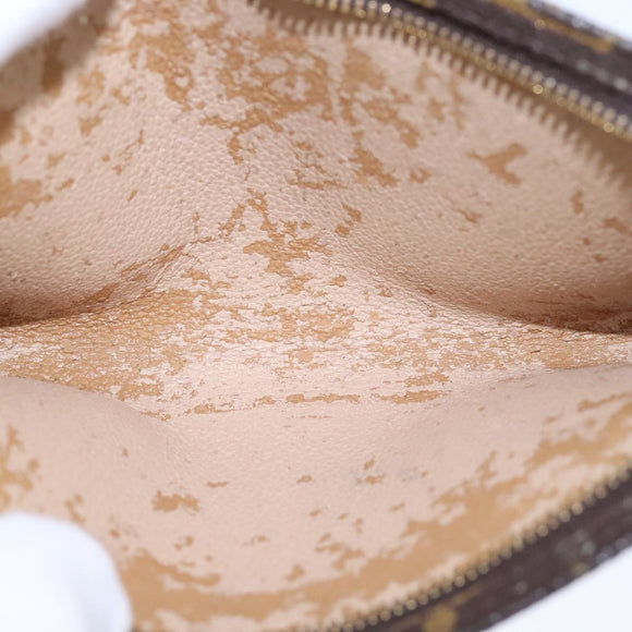 LOUIS VUITTON Monogram Bucket PM Accessory Pouch LV Auth 104342