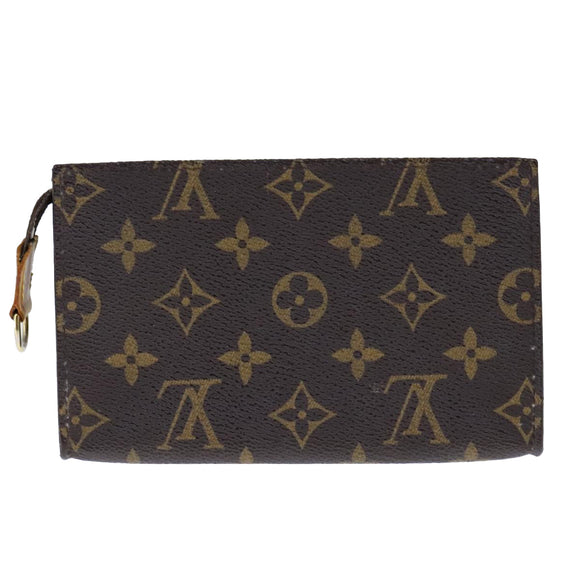LOUIS VUITTON Monogram Bucket PM Accessory Pouch LV Auth 104342