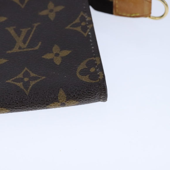 LOUIS VUITTON Monogram Bucket PM Accessory Pouch LV Auth 104342