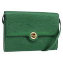 LOUIS VUITTON Epi Pochette Arche Shoulder Bag Green M52574 LV Auth 104383-1