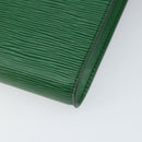 LOUIS VUITTON Epi Pochette Arche Shoulder Bag Green M52574 LV Auth 104383-12