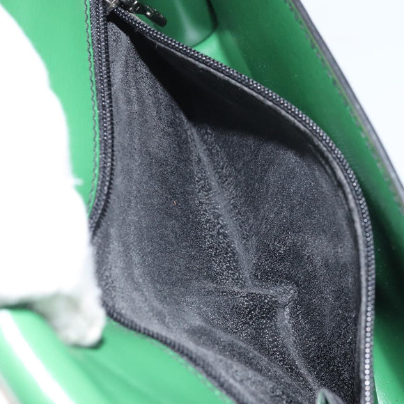 LOUIS VUITTON Epi Pochette Arche Shoulder Bag Green M52574 LV Auth 104383