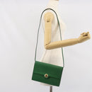 LOUIS VUITTON Epi Pochette Arche Shoulder Bag Green M52574 LV Auth 104383-24