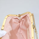 LOUIS VUITTON Multicolor Satin Omoniere Pouch White M92060 LV Auth 104388SV-23