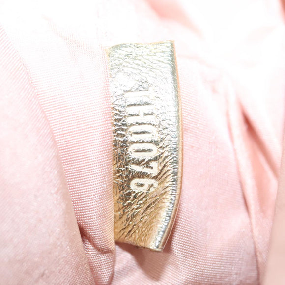 LOUIS VUITTON Multicolor Satin Omoniere Pouch White M92060 LV Auth 104388SV