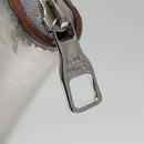 LOUIS VUITTON Monogram Miroir Zippy Wallet Vertical Wallet Silver LV Auth 104402-8