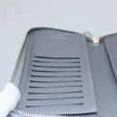 LOUIS VUITTON Monogram Miroir Zippy Wallet Vertical Wallet Silver LV Auth 104402-21