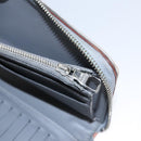 LOUIS VUITTON Monogram Miroir Zippy Wallet Vertical Wallet Silver LV Auth 104402-27