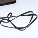 LOUIS VUITTON Damier Ebene Porte Cartes ID Bandouliere Case N60016 Auth 104403-9