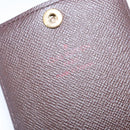 LOUIS VUITTON Damier Ebene Porte Cartes ID Bandouliere Case N60016 Auth 104403-19